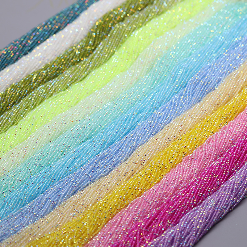 Glass Seed Beads 2Mm Jewelry Making - Бусины из цветного хрустального стекла 2