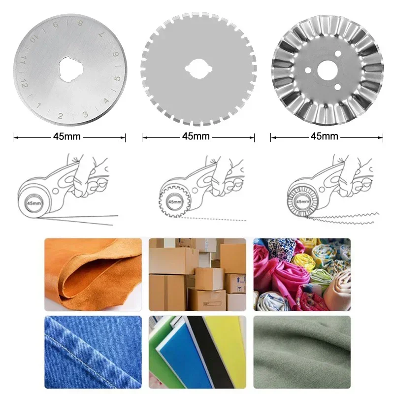 Rotary Cutter For Fabric 45Mm - Ротационный нож 45 мм для резки