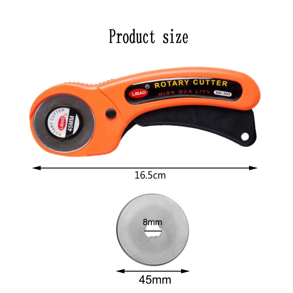 45-мм ротационные лезвия для р – обзор и цена Rotary Cutter For Fabric 45Mm