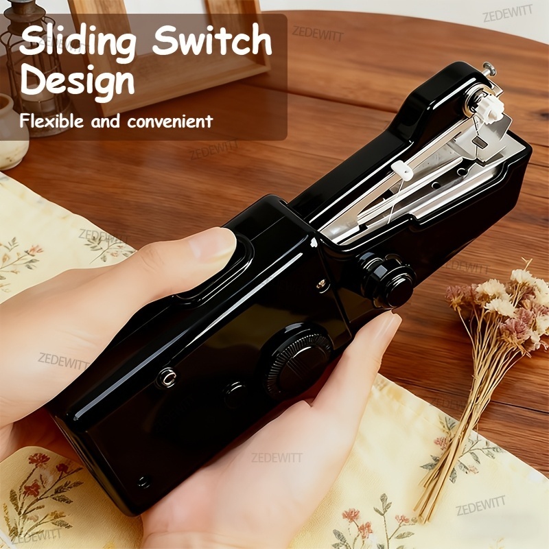 Портативная ручная электрическ – обзор и цена Mini Electric Sewing Machine Handheld