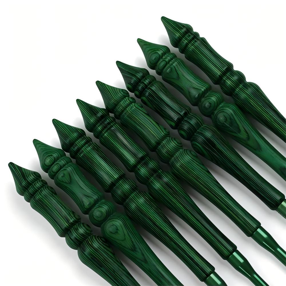 Набор крючков для вязания, зел – обзор и цена Wooden Crochet Hooks Ergonomic Handle