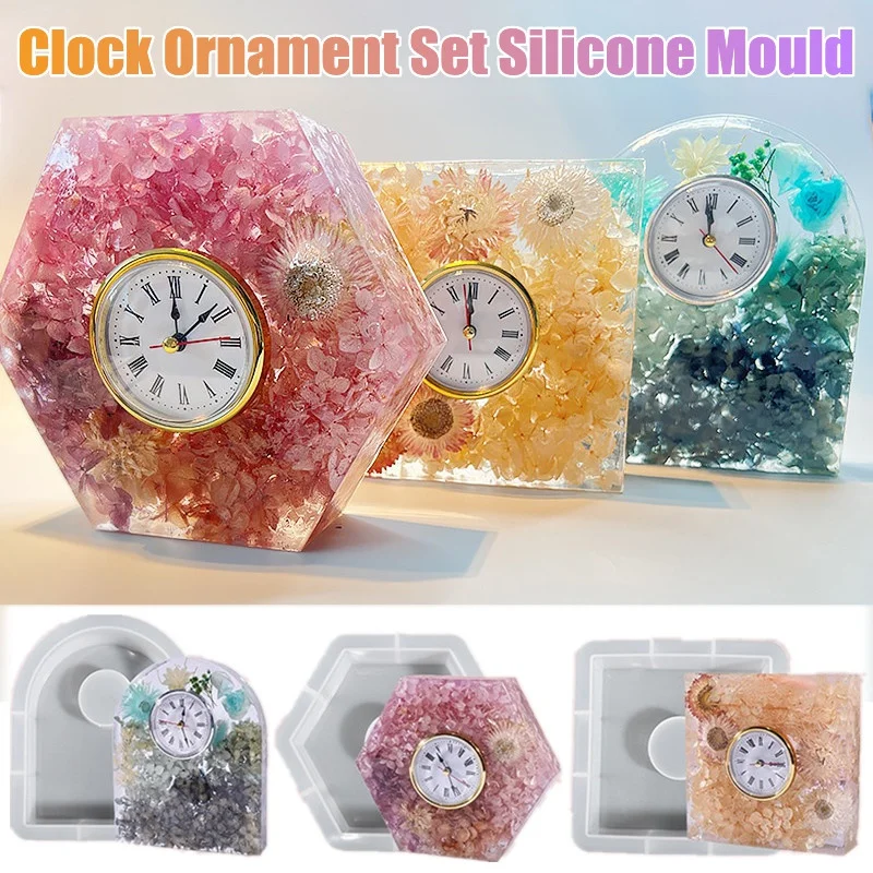 Набор украшений для часов, сил – обзор и цена Silicone Epoxy Resin Molds Set