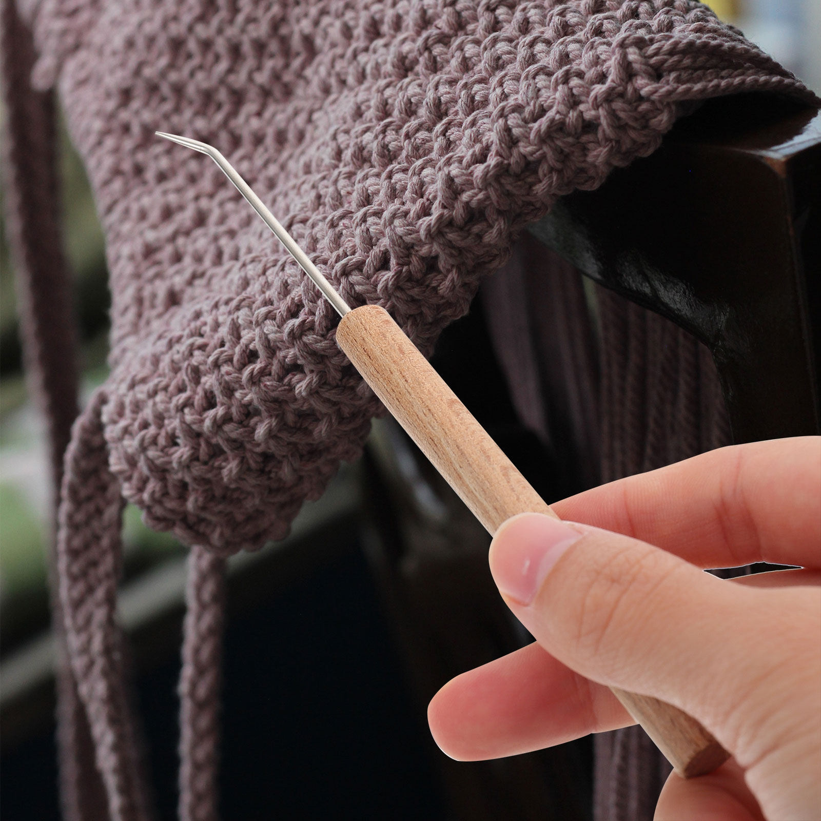 Крючки для вязания крючком с д – обзор и цена Wooden Crochet Hooks Ergonomic Handle