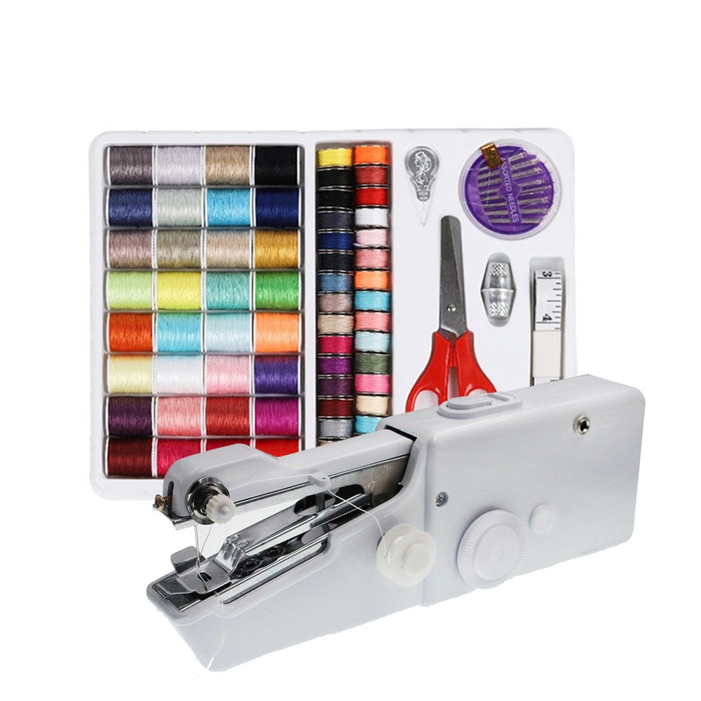 Портативная ручная швейная маш – обзор и цена Mini Electric Sewing Machine Handheld