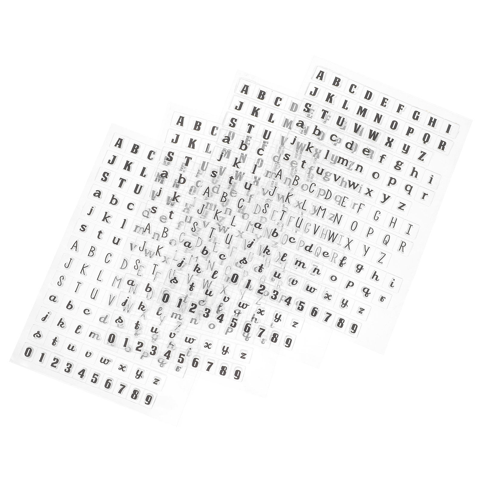 4 прозрачных штампа для дневни – обзор и цена Clear Silicone Stamps For Card Making
